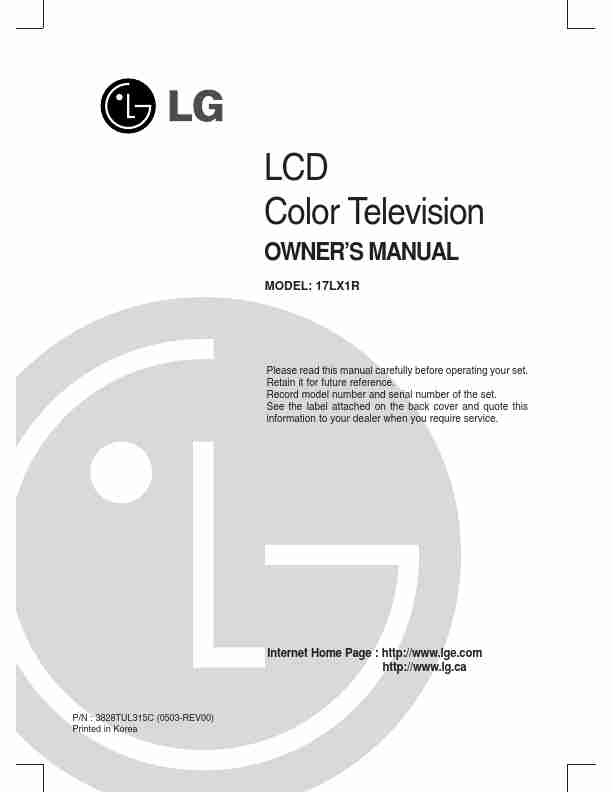 LG Electronics Flat Panel Television 17LX1R-page_pdf
